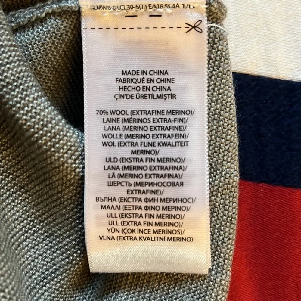 NWT! Men’s Polo by Ralph Lauren Wool, Silk and Cashmere Knit Polo. Lt. Gray Med